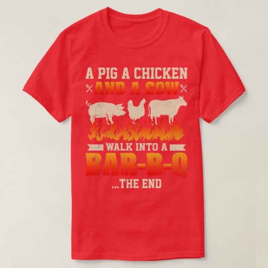 Bbq A Short Story T-shirt (Design voorkant)