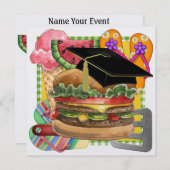 BBQ - Afstuderen / Elke dag! SRF Kaart (Voorkant / Achterkant)