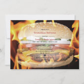 BBQ Afstuderen Party High School Boy Casual Rustie Kaart (Voorkant)