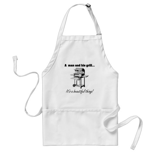 BBQ Apron Standaard Schort (Voorkant)