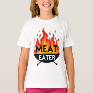 BBQ Apron voor vleeseters T-shirt