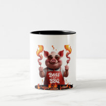 BBQ-baas - Pig Dad Grappig Grillen