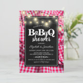 BBQ-Baby-koppels — Shower | BaByQ Barbecue Kaart (Staand voorkant)
