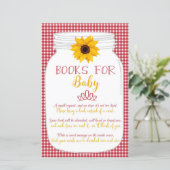 BBQ Baby shower Book Request Kaart (Staand voorkant)