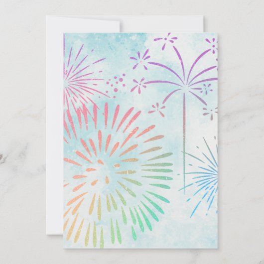 BBQ Baby shower Brouwen Biermelkfles Rustiek Kaart (Achterkant)