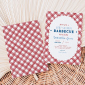 BBQ Baby Shower Kaart