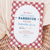 BBQ Baby Shower Kaart