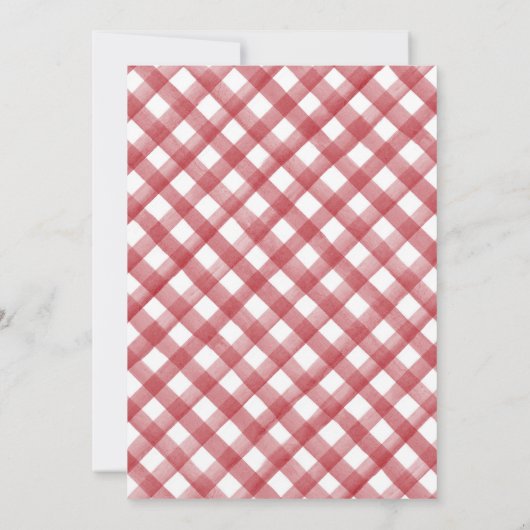 BBQ-Baby shower Kaart (Achterkant)