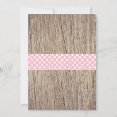 BBQ Baby shower Uitnodiging Baby Q Achterwerproze (Achterkant)