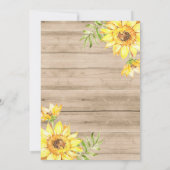 BBQ Baby shower Uitnodiging Baby Q Couples Shower (Achterkant)