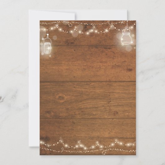 BBQ Baby shower Uitnodiging Baby Q Couples Shower (Achterkant)