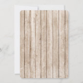 BBQ Baby shower uitnodiging meisje roze geel (Achterkant)