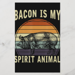 BBQ Bacon Is Mijn Geest Dier BBQ Flyer