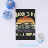 BBQ | Bacon Is Mijn Geest Dier BBQ Flyer (Enkel)