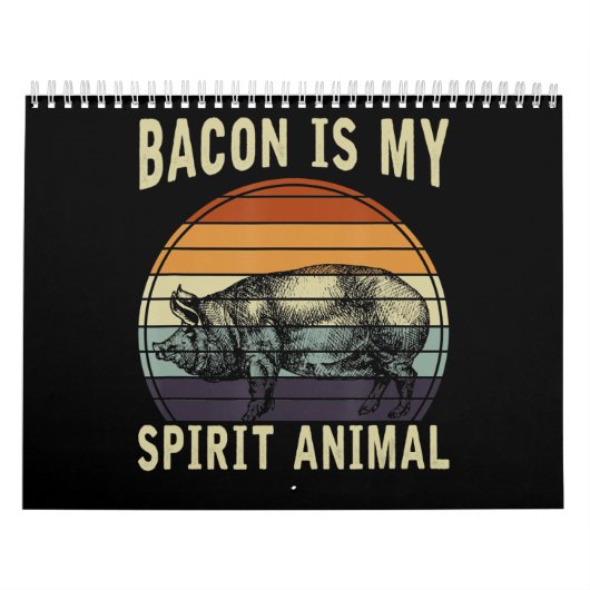 BBQ | Bacon Is Mijn Geest Dier BBQ Kalender (Hoes)