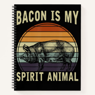 BBQ   Bacon Is Mijn Geest Dier BBQ Notitieboek