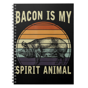 BBQ   Bacon Is Mijn Geestdier BBQ Notitieboek