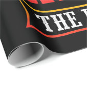 BBQ | Barbecue Bbq Joke Gift Grill Master Chef Cadeaupapier (Rol Hoek)