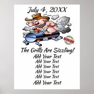 BBQ Barbecue Event / Cookoff Poster