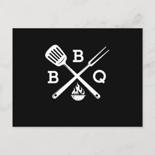 BBQ Barbecue Party: Grill Time Briefkaart
