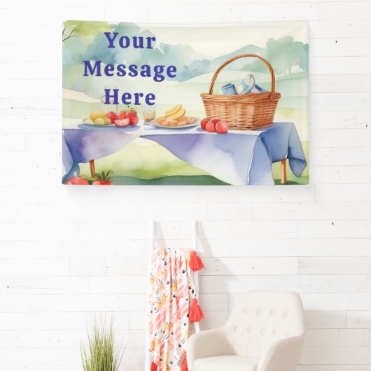 BBQ Barbecue Party Spandoek (Insitu)