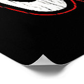 BBQ | BBQ Grilling Beer Smoke Meat Funny Quotes Poster (Hoek)