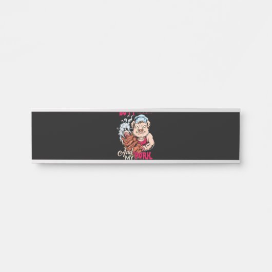 BBQ|BBQ Grillmaster like Butt Rubbed and Pork Pull Deurbordje (Voorkant)