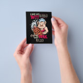 BBQ|BBQ Grillmaster like Butt Rubbed and Pork Pull Flyer (Hand)