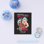 BBQ|BBQ Grillmaster like Butt Rubbed and Pork Pull Flyer (Enkel)