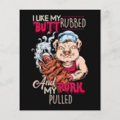 BBQ|BBQ Grillmaster like Butt Rubbed and Pork Pull Flyer (Voorkant)