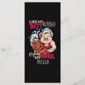 BBQ|BBQ Grillmaster like Butt Rubbed and Pork Pull Menu (Voorkant)