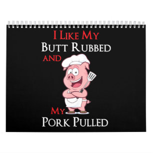 BBQ BBQ I hou van mijn buik, dat wordt gefilterd Kalender