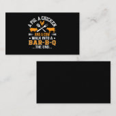 BBQ | BBQ Lover Pig Chicken Koe Walk in bar BBQ Visitekaartje (Voorkant / Achterkant)