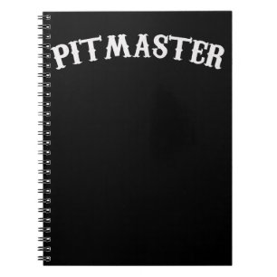 BBQ BBQ Pitmaster Chef Vader Dag Notitieboek