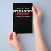 BBQ | BBQ Pitmaster Low And Slow Is Way To Funny Flyer (Hand)
