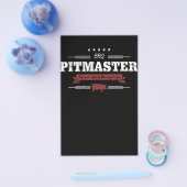 BBQ | BBQ Pitmaster Low And Slow Is Way To Funny Flyer (Enkel)