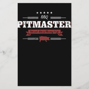 BBQ BBQ Pitmaster Low en Slow is een manier om t Flyer