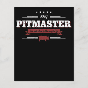 BBQ BBQ Pitmaster Low en Slow is een manier om t Flyer