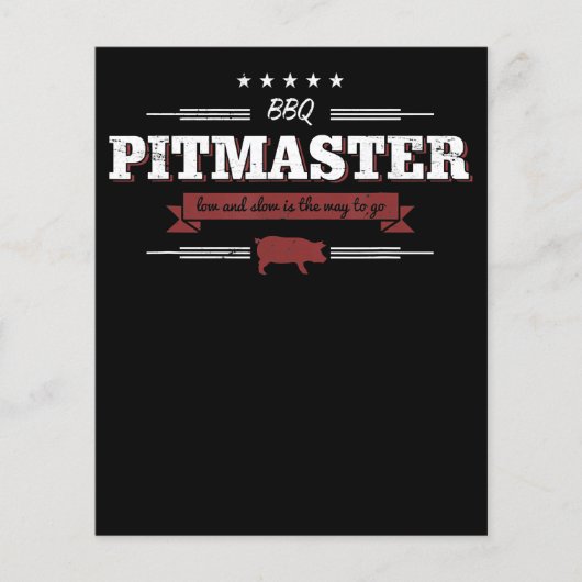 BBQ | BBQ Pitmaster Low en Slow is een manier om t Flyer (Voorkant)