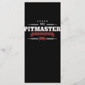BBQ | BBQ Pitmaster Low en Slow is een manier om t Menu (Voorkant)