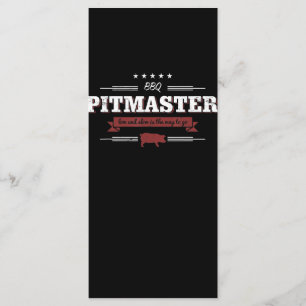 BBQ BBQ Pitmaster Low en Slow is een manier om t Menu