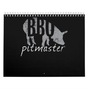 BBQ BBQ Pitmaster Pig Grilling Grill Fars Day Kalender