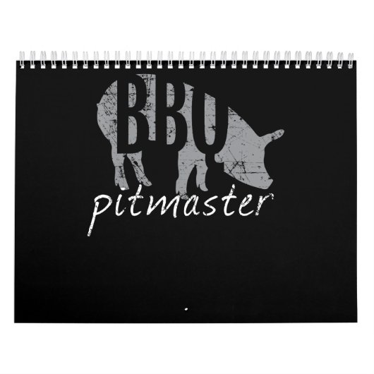 BBQ | BBQ Pitmaster Pig Grilling Grill Fars Day Kalender (Hoes)