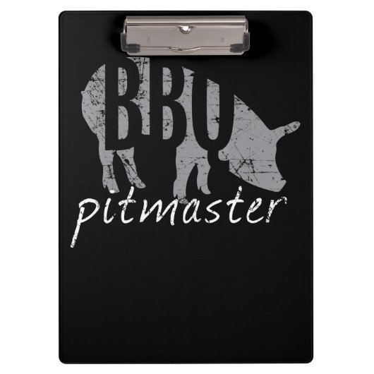 BBQ | BBQ Pitmaster Pig Grilling Grill Fars Day Klembord (Voorkant)