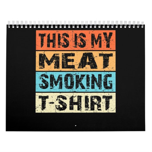 BBQ | BBQ-roker Dit is mijn Vleesroken-cadeau Kalender (Hoes)