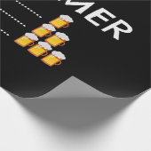 BBQ |BBQ Timer Barbecue Funny Grilling Gift Cadeaupapier (Hoek)