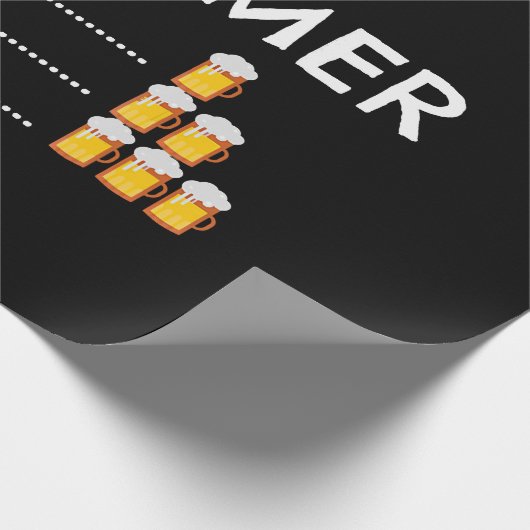 BBQ |BBQ Timer Barbecue Funny Grilling Gift Cadeaupapier (Hoek)