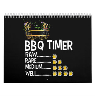 BBQ BBQ Timer Barbecue Funny Grilling Gift Kalender