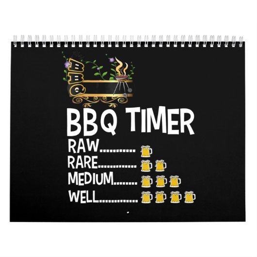 BBQ | BBQ Timer Barbecue Funny Grilling Gift Kalender (Hoes)