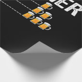 BBQ | BBQ Timer Drink Grilling Grill Beer Cadeaupapier (Hoek)